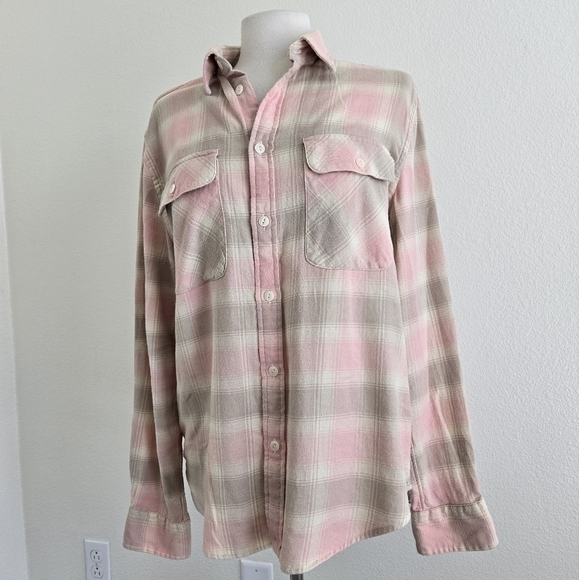 Polo Ralph Lauren Handla FLP Corp Button Down Long Sleeve Shirt Flannel size L - Picture 3 of 15